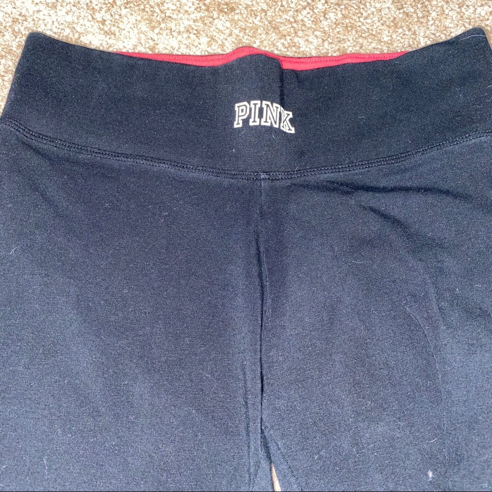 Pink leggings designed on side - Picture 2 of 4